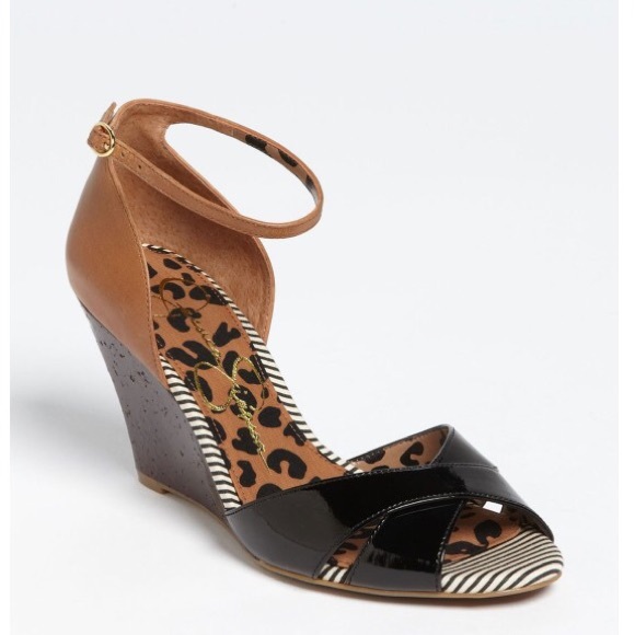 Jessica Simpson Shoes - Jessica Simpson Nouta Ankle Strap Wedge Size 8.5